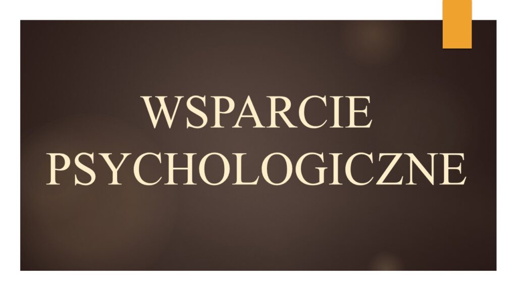 Wsparcie psychologiczne -widżet