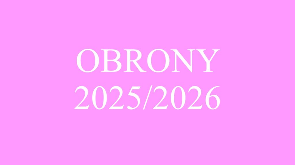 Obrony 2025-2026 -widżet