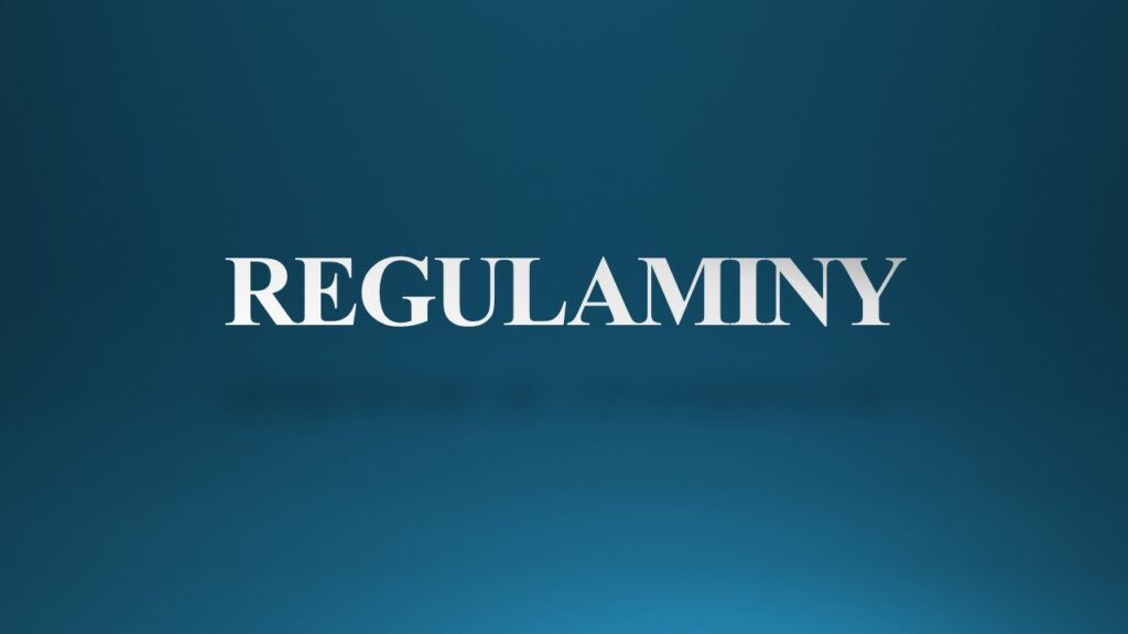 Regulaminy -widżet