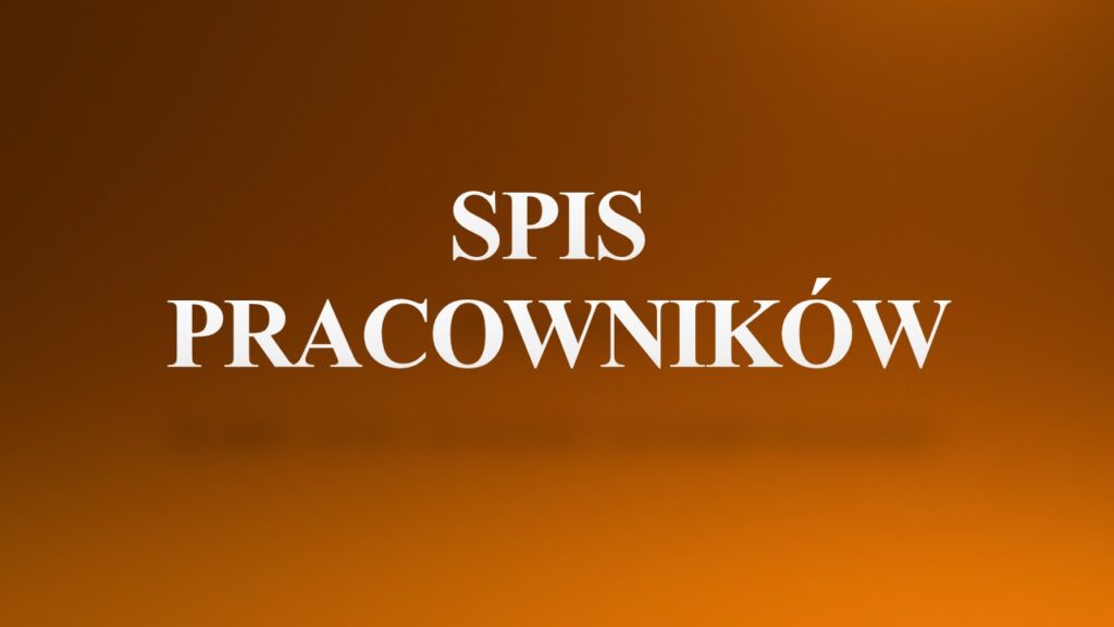 Spis pracowników -widżet